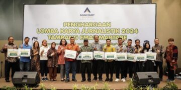 13 Jurnalis Menang Lomba Karya Jurnalistik 2024 Tambang Emas Martabe