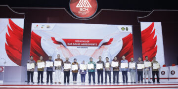 10 Perjanjian Jual Beli Gas (PJBG) Senilai Rp 18,9 Triliun Ditandatangani Disela-sela SCM SUMMIT 2024