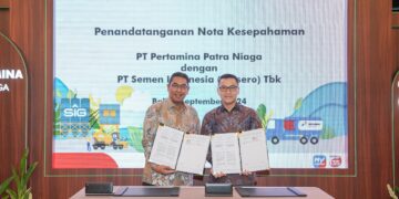 Sinergi Pertamina Patra Niaga dan Semen di Penyediaan BBM dan Lubricant