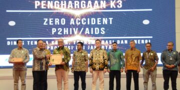 Pertamina Drilling Raih Penghargaan Zero Accident Award dari Menaker