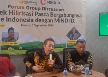 Yayasan Rumah Energi Gandeng MIND ID Gelar FGD Hilirisasi