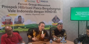 Yayasan Rumah Energi Gandeng MIND ID Gelar FGD Hilirisasi