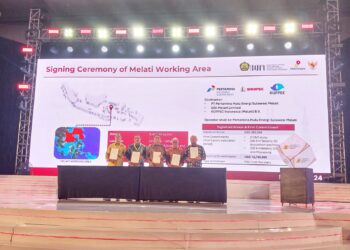 Konsorsium PHE, Sinopec, dan KUFPEC Teken Kontrak PSC WK Melati