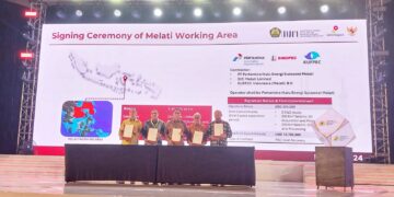 Konsorsium PHE, Sinopec, dan KUFPEC Teken Kontrak PSC WK Melati