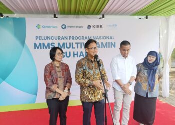 Kemkes Luncurkan Program Multivitamin MMS Ibu Hamil