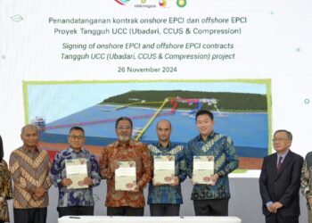 Kontrak EPCI Proyek Tangguh UCC Senilai Rp 56,5 Triliun Ditandatangani
