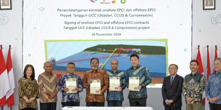 Kontrak EPCI Proyek Tangguh UCC Senilai Rp 56,5 Triliun Ditandatangani