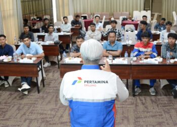 Pertamina Drilling Gelar Pelatihan dan Sertifikasi Operator Lantai Bor