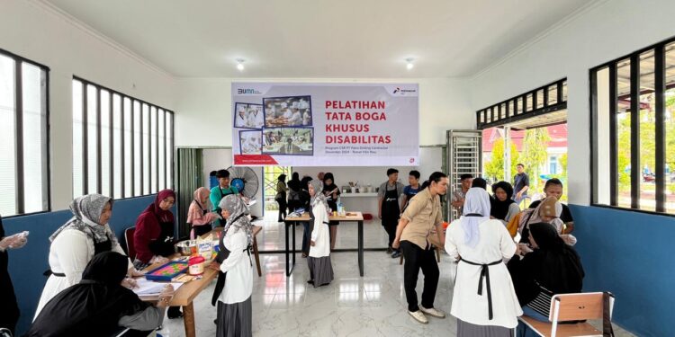 PDC Gelar Pelatihan Tata Boga bagi SLB di Rokan Hilir