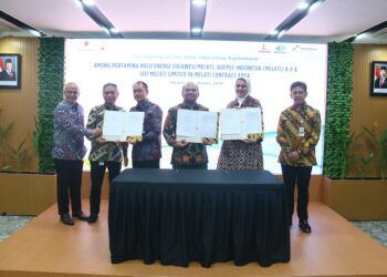 PHE Teken Perjanjian Operasi Bersama Wilayah Kerja Melati