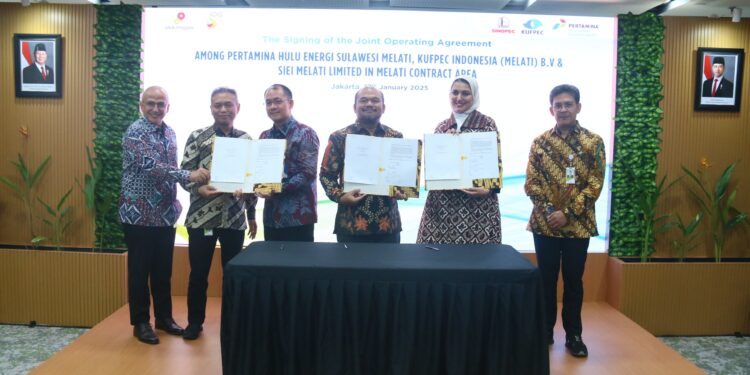 PHE Teken Perjanjian Operasi Bersama Wilayah Kerja Melati