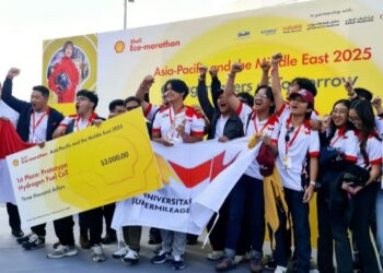 Mahasiswa Indonesia Sabet Penghargaan Prototype Hydrogen Fuel Cell di Qatar