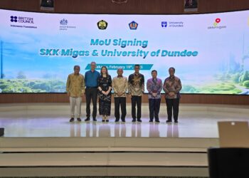 Kolaborasi Universitas Dundee, SKK Migas, dan PLN Gelar Public Lecture