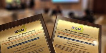 Profesor Ariawan Gunadi Raih Penghargaan International