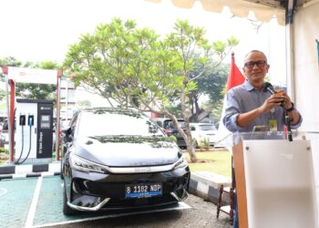 Sah! SPKLU Graha Elnusa Mulai Beroperasi