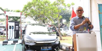 Sah! SPKLU Graha Elnusa Mulai Beroperasi