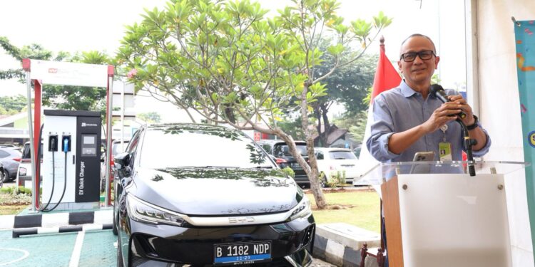 Sah! SPKLU Graha Elnusa Mulai Beroperasi