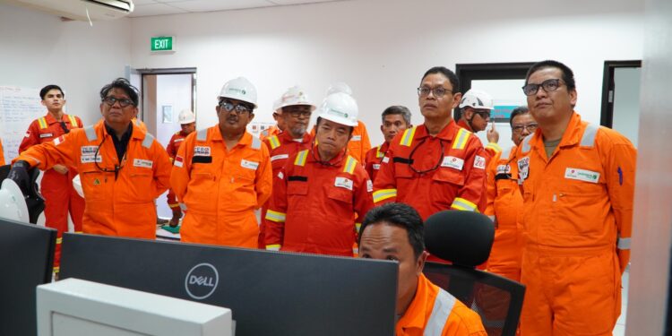 Proyek Fasilitas Gas Akatara Resmi Beroperasi