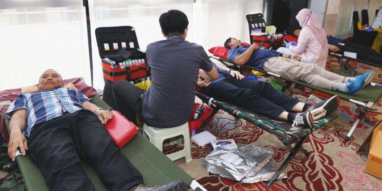 Kolaborasi Elnusa, PMI dan IHC Gelar Donor Darah dan Konsultasi Gizi
