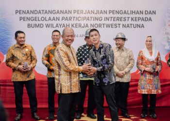 Sah! PI Wilayah Kerja PENN Dialihkan ke BUMD Provinsi Kepulauan Riau