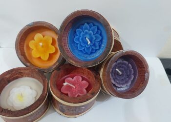 Mahasiswa UPER Sulap Minyak Jelantah Jadi Lilin Aromaterapi