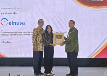 Kelola SDM Unggul, Elnusa Diganjar Penghargaan The Best Human Capital 2025