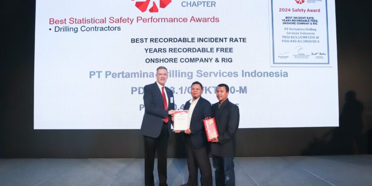 Pertamina Drilling Boyong Tiga Penghargaan dari IADC Asia Pacific 2025