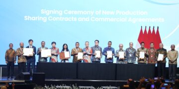 Konsorsium PHE, Petronas, dan SK Earthon Teken Kontrak PSC WK Binaiya