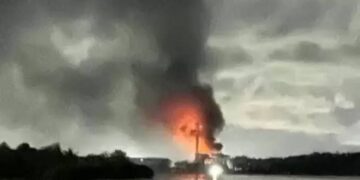 Dooaaaarrr… PLTU Labuhan Angin Punya PLN Indonesia Power Dilalap Si Jago Merah