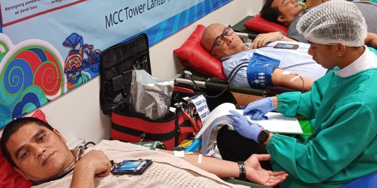 Semarakkan HUT ke-17, Pertamina Drilling Gelar Donor Darah