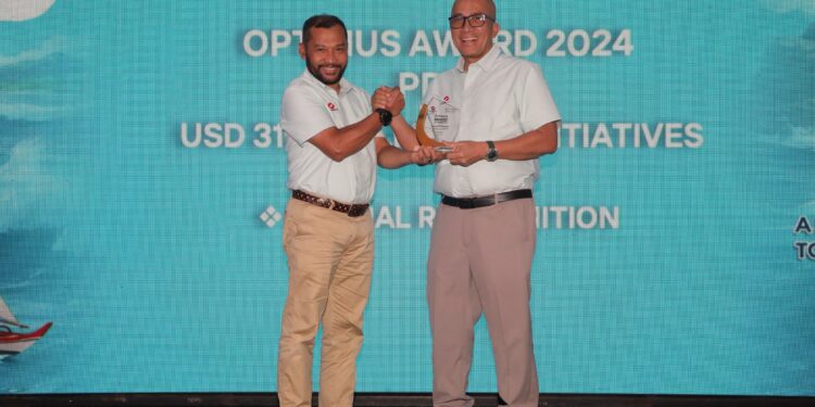 Pertamina Drilling Diganjar Penghargaan OPTIMUS Award