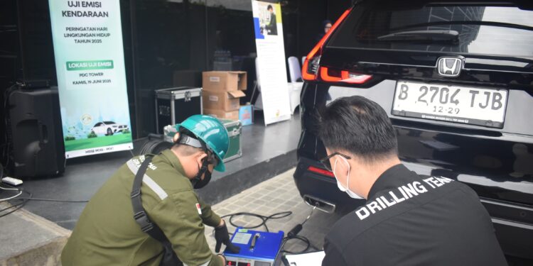 Uji Emisi Kendaraan, Semangat Wujudkan Salam Lima Jari
