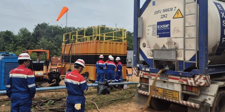 Sinergi PHR dan Pertamina Lubricants Wujudkan Injeksi Perdana Surfaktan PHR24 di Proyek CEOR Balam South