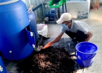 Rumah Kompos Graha Elnusa Sulap Sampah Organik Menjadi Pupuk Kompos