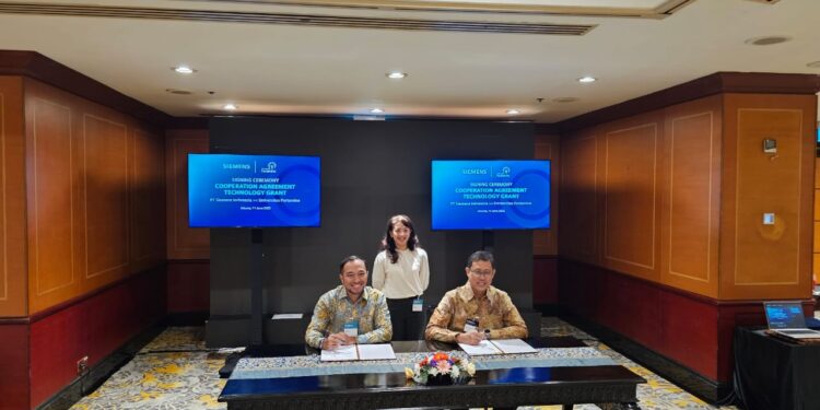 Siemens Hibahkan Software Kelistrikan ke Universitas Pertamina