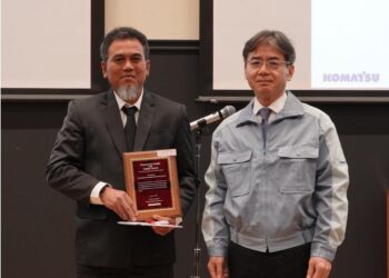 Komatsu Remanufacturing Asia Sabet Penghargaan Asia President’s Health and Safety Award FY2025