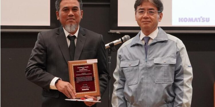 Komatsu Remanufacturing Asia Sabet Penghargaan Asia President’s Health and Safety Award FY2025