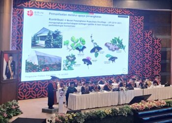 Hari Ini Ada 5 Profesor Riset Bidang Tanaman dan Elektrokimia Ditahbiskan