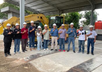 Sinergi UT dan UGM Melakukan Uji Efisiensi Injektor Excavator