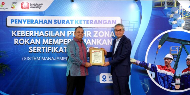 PHR Raih Tiga Sertifikat International Organization for Standardization