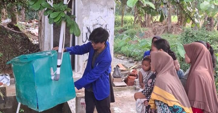 Mahasiswa UPER Realisasikan Inovasi Teknologi Sanitasi Air Bersih di Bogor