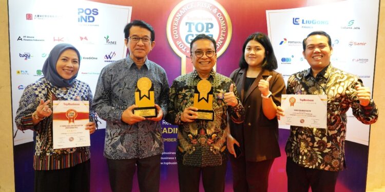 Istiqomah Terapkan GCG, PDC Sabet TOP GRC Awards 2025