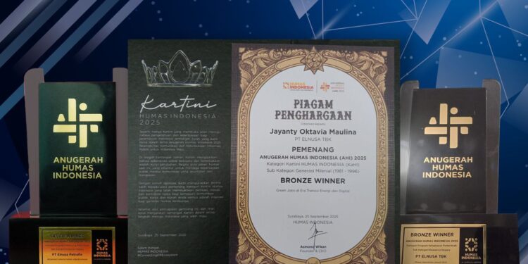 Elnusa Group Sabet Penghargaan di Ajang 7th Anugerah Humas Indonesia 2025