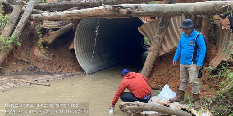 Terbukti! Hasil Uji Lab PT Abadi Ogan Cemerlang Tidak Cemari Sungai Wal