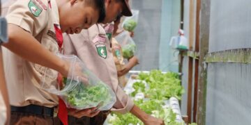 Kolaborasi Elnusa dan SMPN 1 Muara Badak Semarakkan Hari Pangan Sejagad
