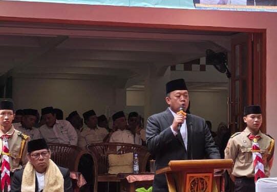 Menteri Agraria Sampaikan Nasihat Syaikh Abdul Qadir Jailani pada Santri