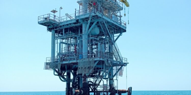 Reaktivasi Anjungan EZB Milik PHE ONWJ Berhasil Produksi Minyak 374 Barel per Hari