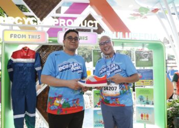 Komisaris dan Direksi Pertamina Tinjau Produk Upcycling Pertamina Drilling