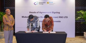 Mubadala Energy dan PLN EPI Sepakat Jual Beli Gas dari Lapangan Andaman