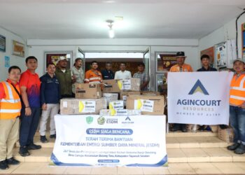 Kementerian SDM, Pemda Tapanuli Selatan, dan PT Agincourt Resources (PTAR) Bergandengan Tangan Menyalurkan Bantuan untuk Masyarakat